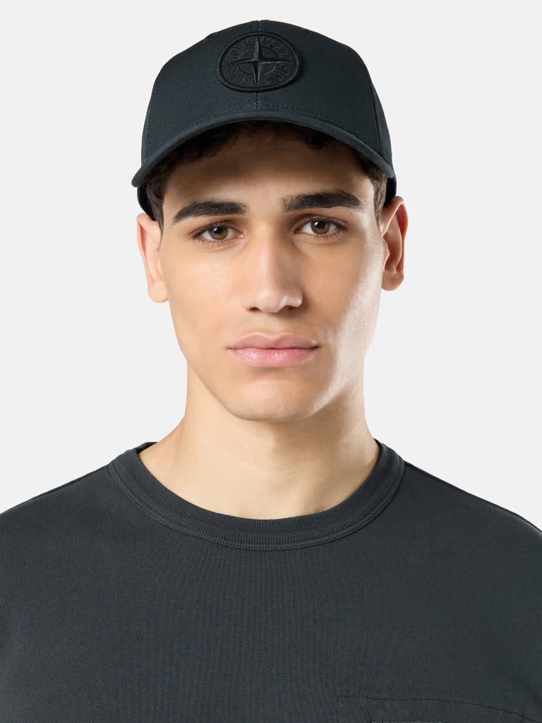 Stone Island Compass logo 6-panel cotton cap - additional product photo 4