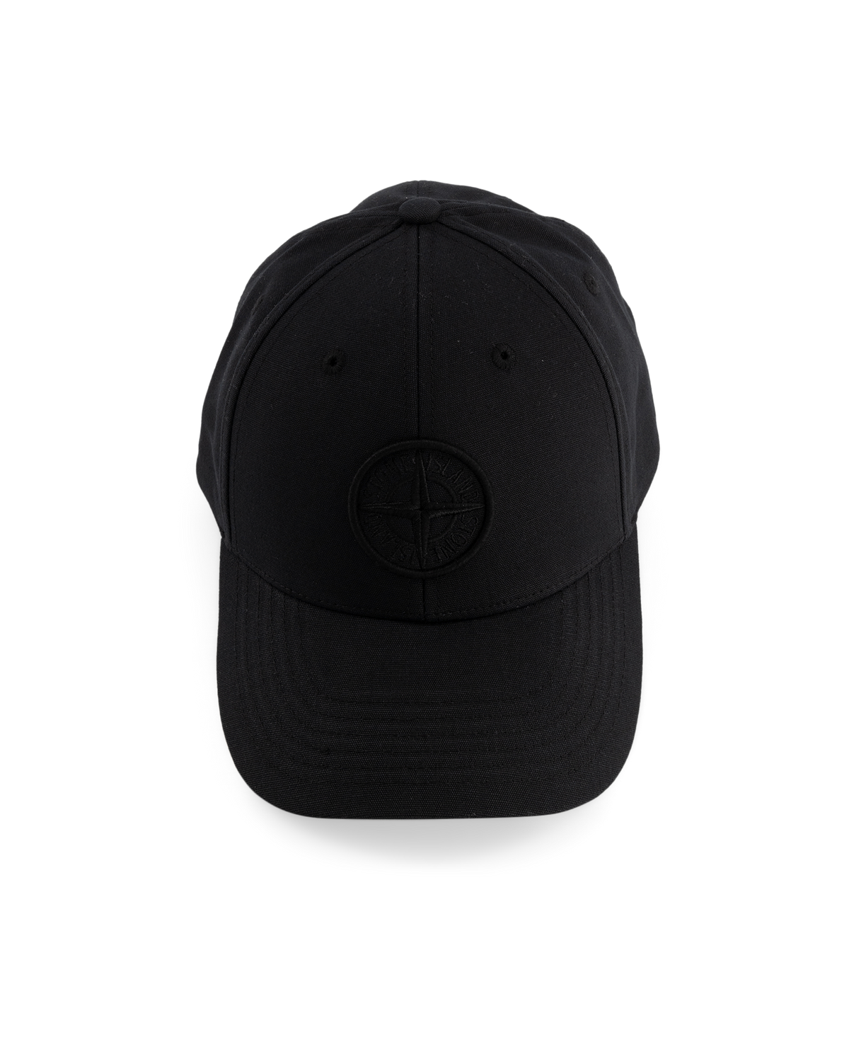 Stone Island Compass logo 6-panel cotton cap - additional product photo 1
