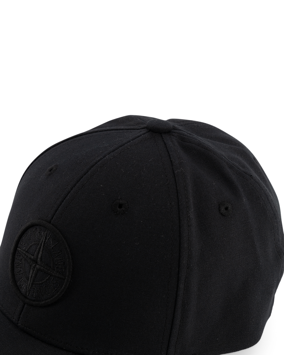 Stone Island Compass logo 6-panel cotton cap - additional product photo 2