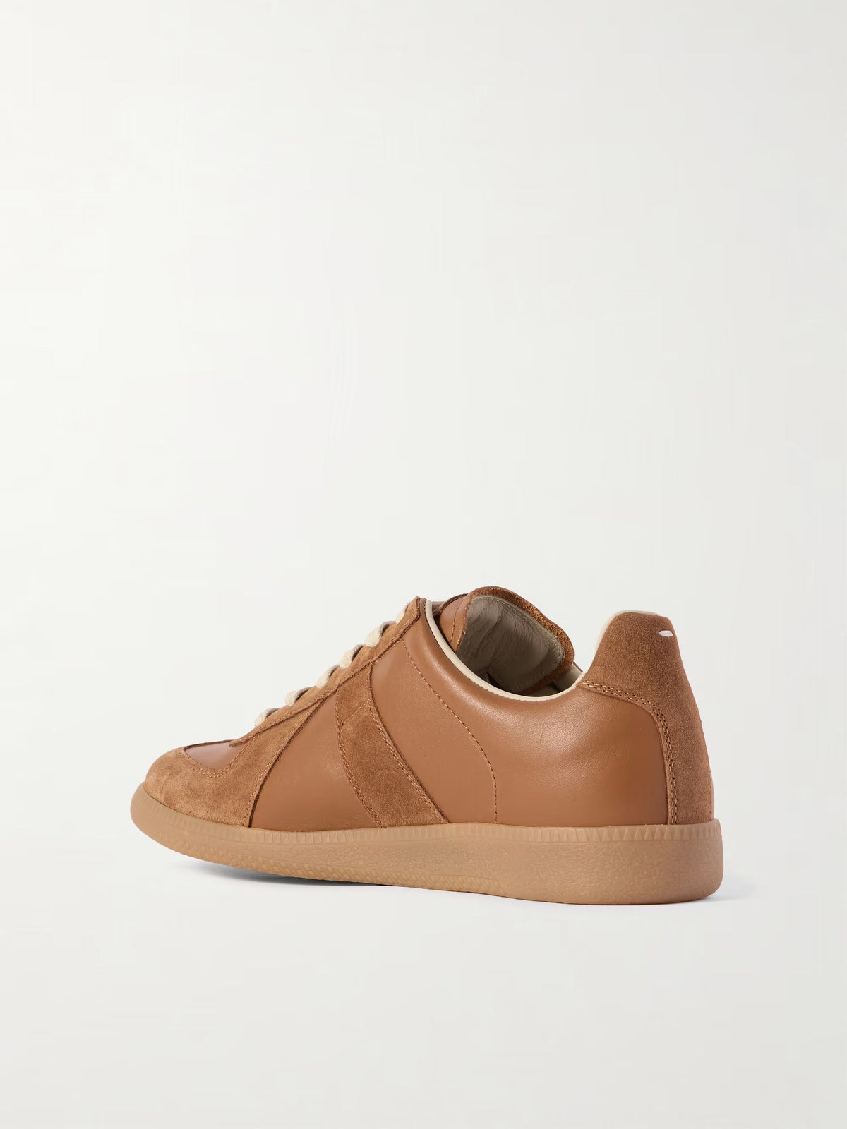 Maison Margiela Replica leather and suede sneakers - additional product photo 3