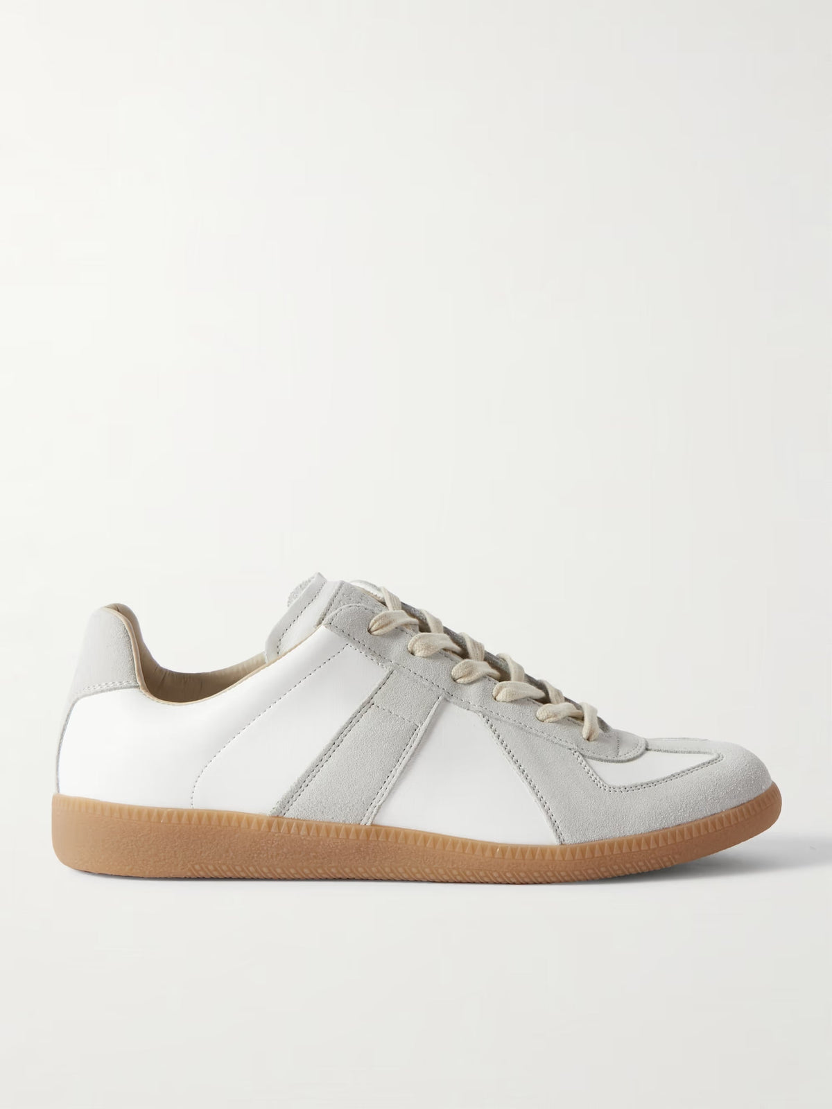 Maison Margiela Replica leather and suede sneakers - additional product photo 1