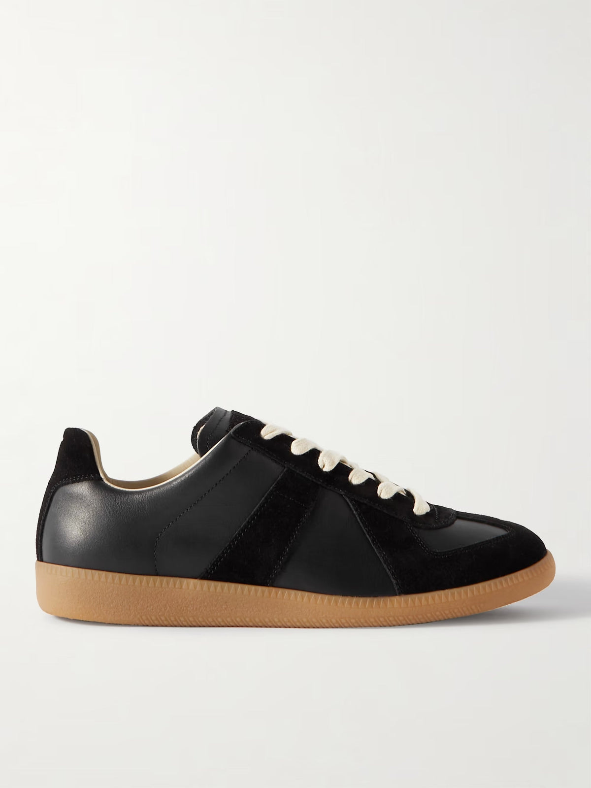 Maison Margiela Replica leather and suede sneakers - additional product photo 2